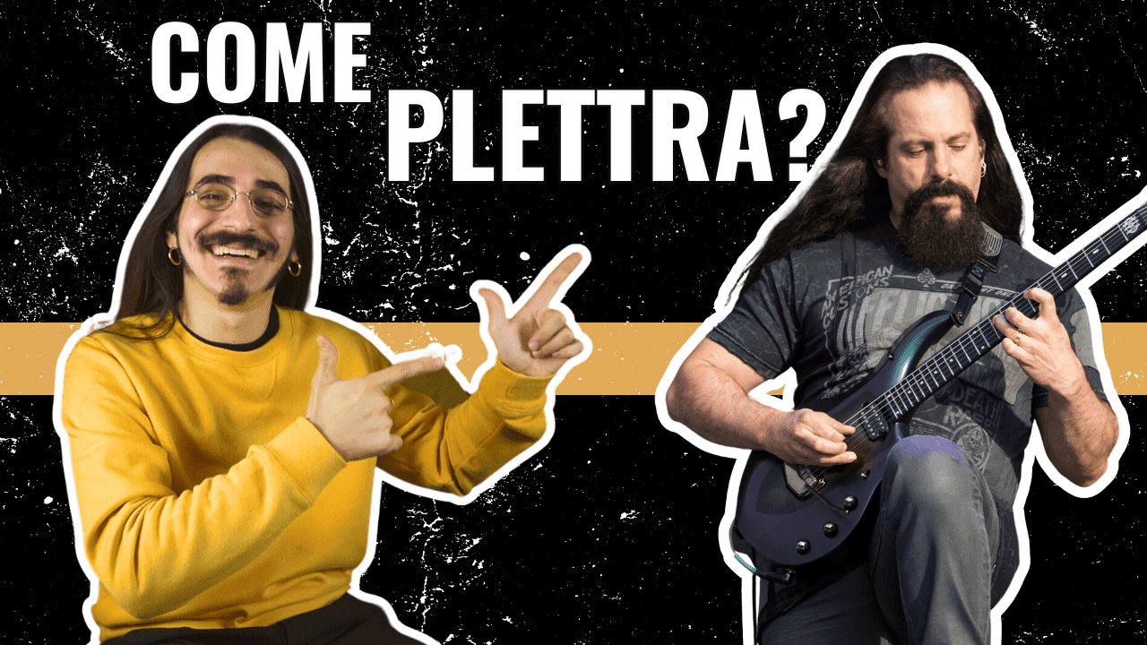 PLETTRATA nello stile di JOHN PETRUCCI