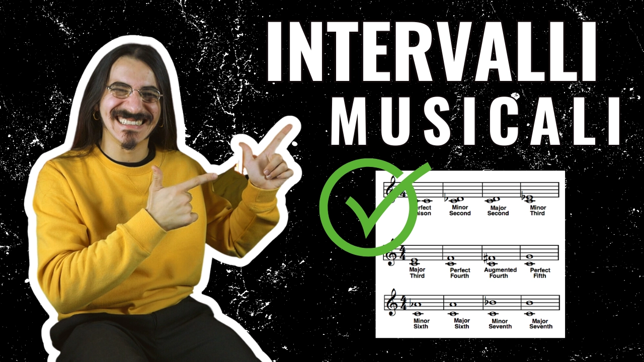 TEORIA e INTERVALLI musicali: 2 ESERCIZI pratici per chitarra elettrica