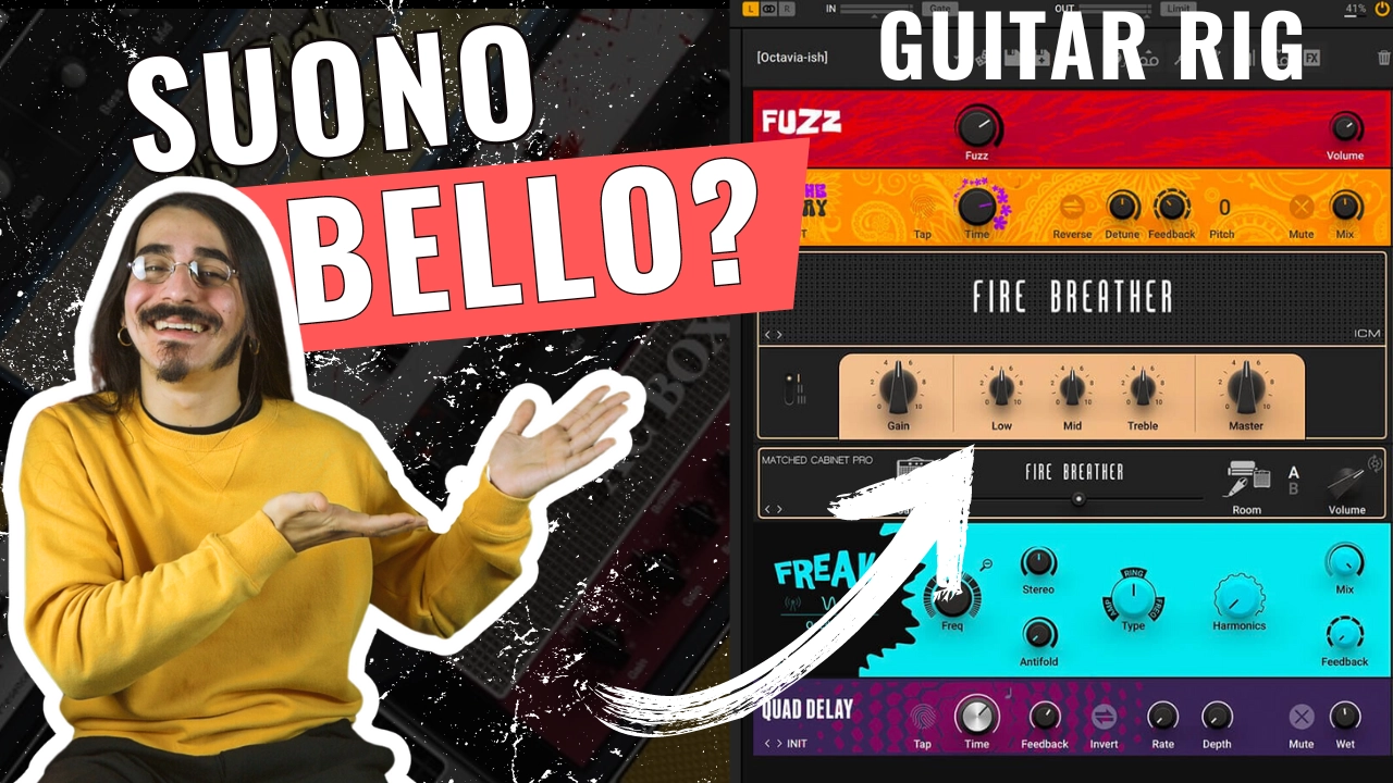 Guitar Rig 6: suono CRUNCH e LEAD